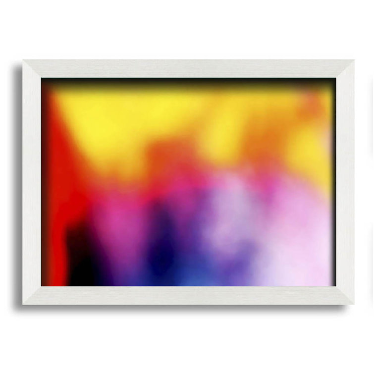 Metro Lane Rainbow Mist Single Picture Frame Art Prints Wayfair.co.uk